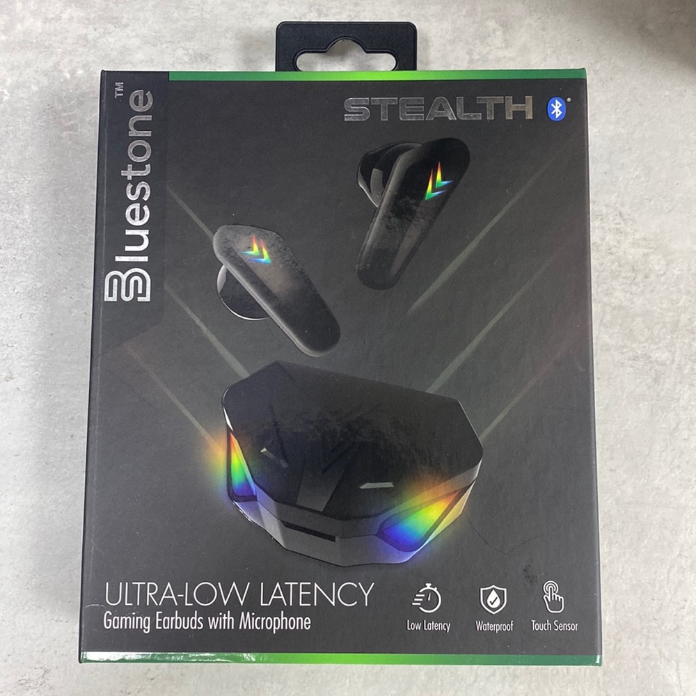 True wireless GAMING ear buds! Led display, ultra low latency